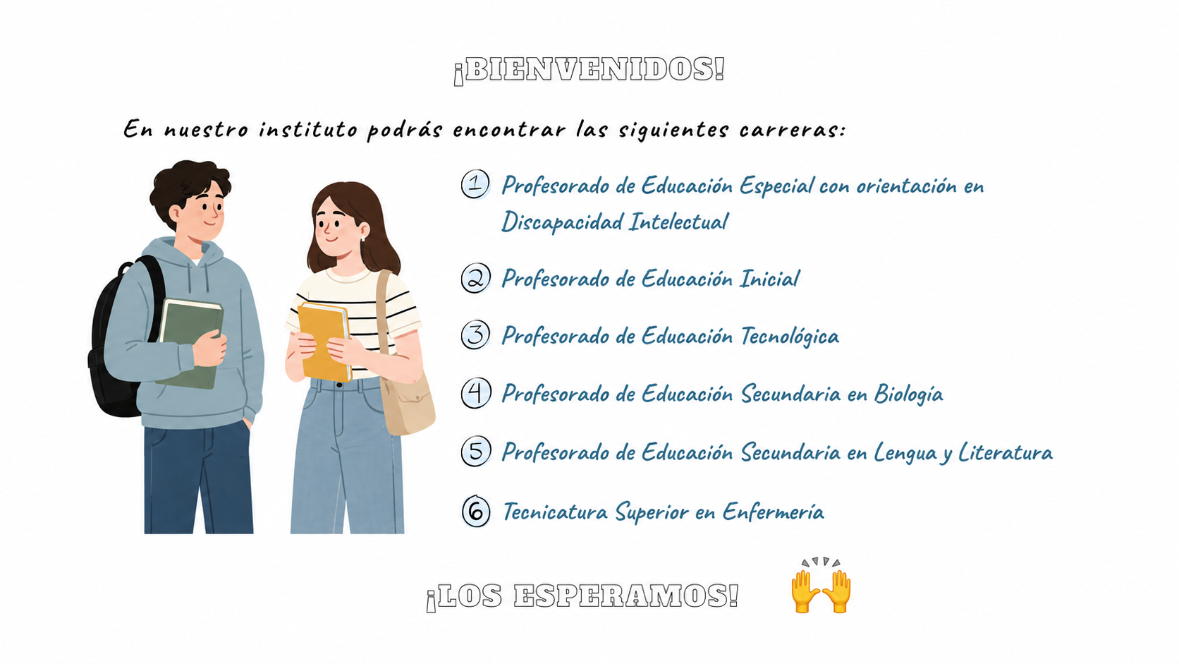 Bienvenidos